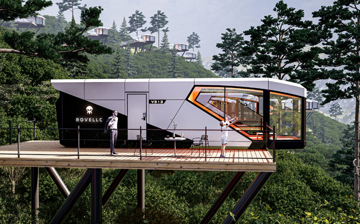 V312 Rover space capsule house