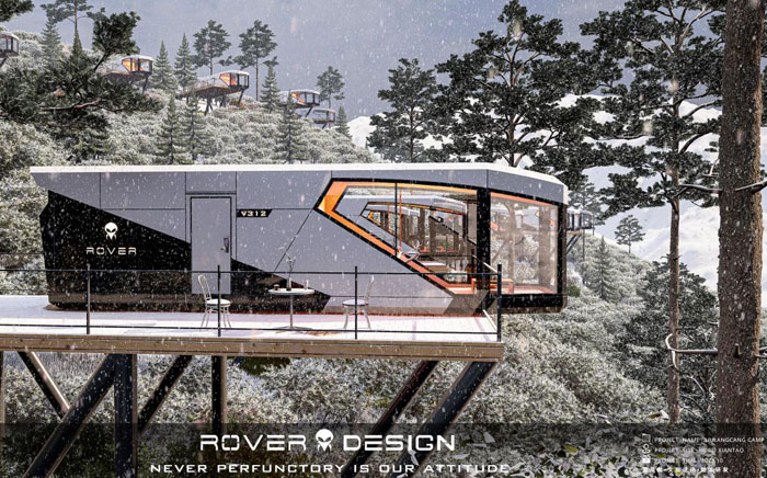 V312 Rover space capsule house