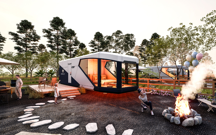 V312 Rover space capsule house