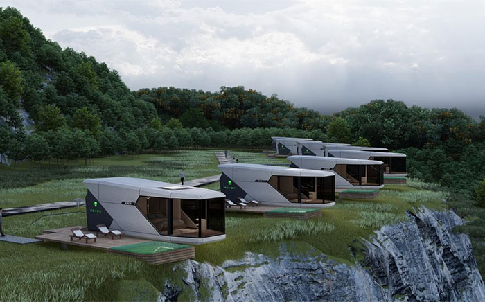 capsule house model v309n