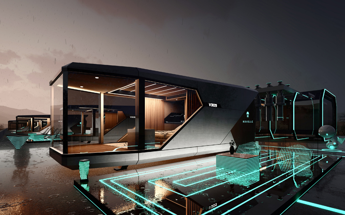 capsule house model v309n