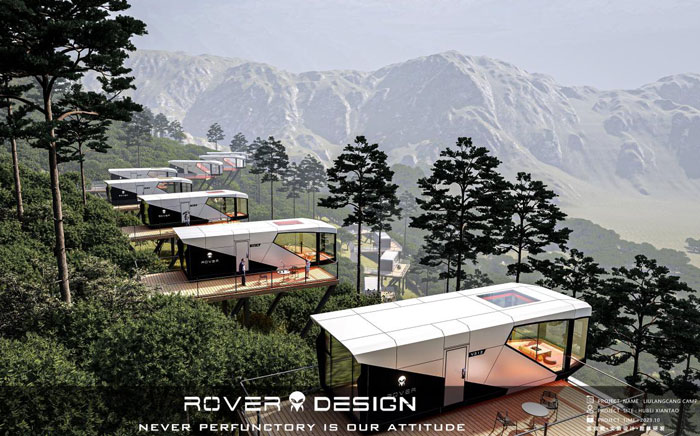 V312 Rover space capsule house