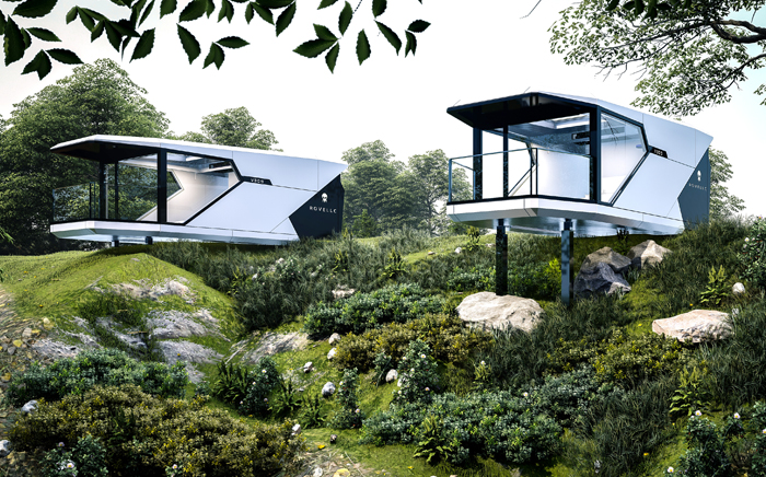 capsule house model v309